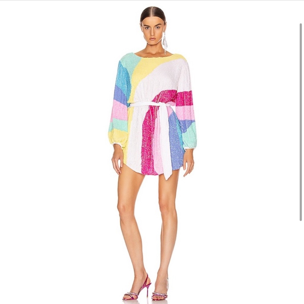 Retrofete Grace mini dress unicorn